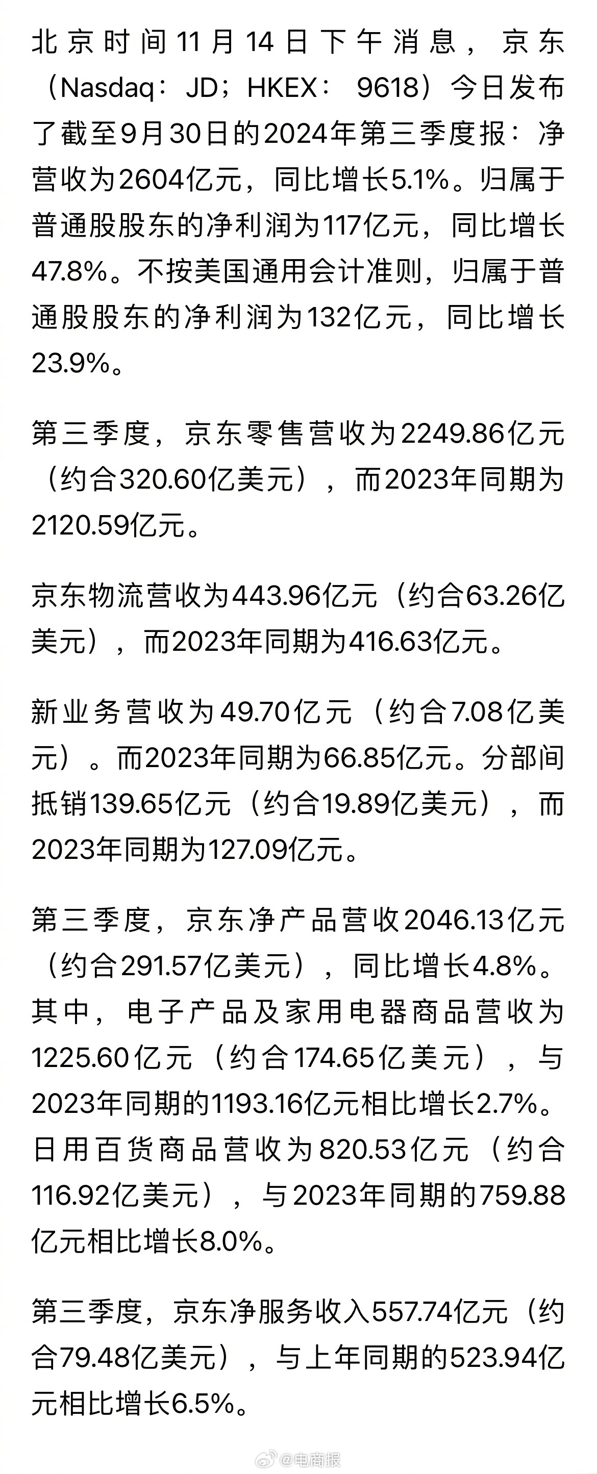 京东调整2024年年终奖结构