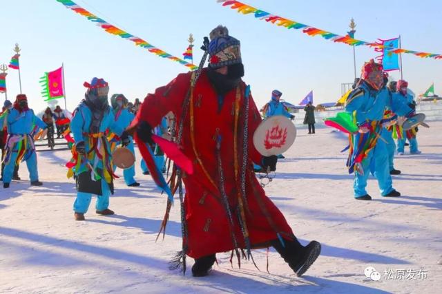 吉林查干湖冰雪渔猎文化旅游节开幕 游客共赏冬日盛景