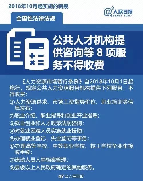 1月起一批新规将实施 影响你我生活